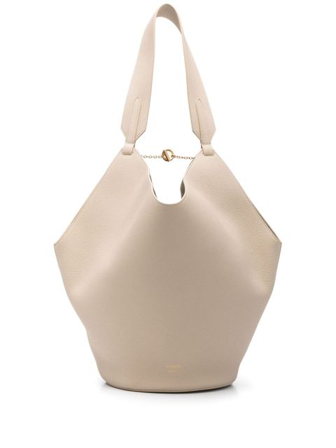 KHAITE small Lotus tote bag - Neutrals