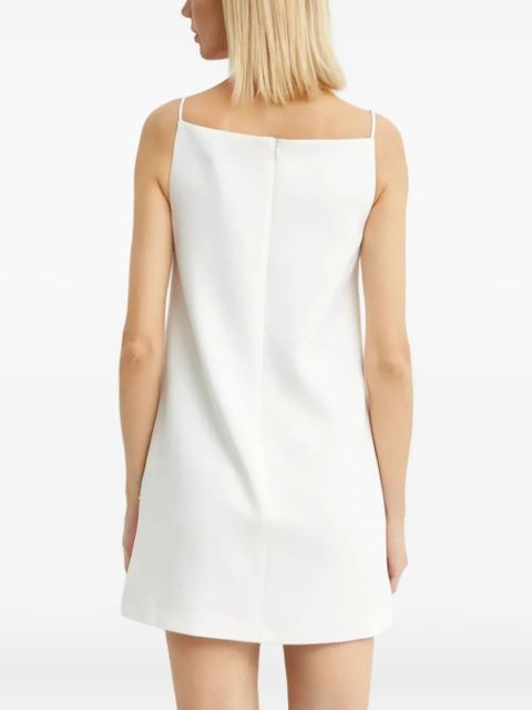 Self-Portrait floral mini dress - White