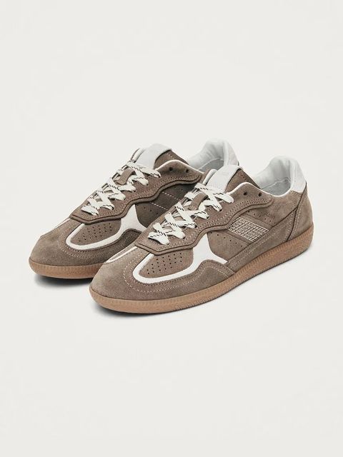 Alohas sneakersy zamszowe S100471-28 damskie kolor brązowy S100471-28