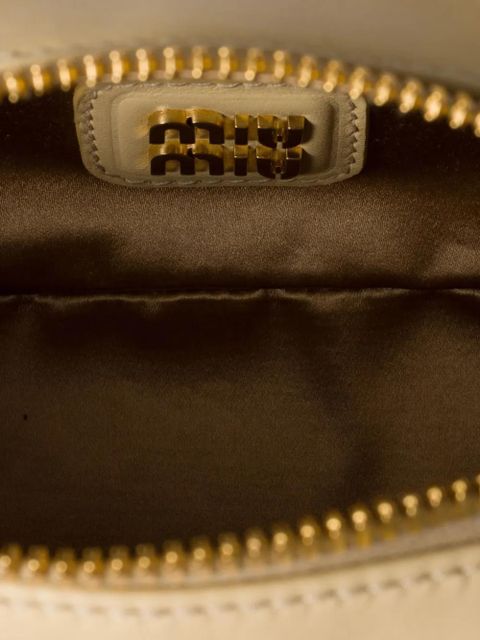 Miu Miu Arcadie matelassé tote bag - Neutrals