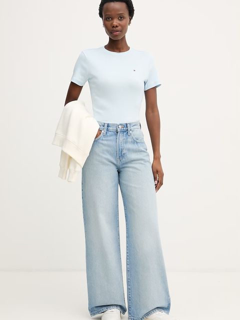 Tommy Hilfiger t-shirt damski bawełniany - zdjęcie produktu nr 1