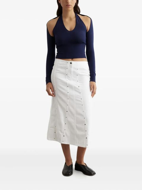 Gimaguas open-back long-sleeved top - Blue - zdjęcie produktu nr 2