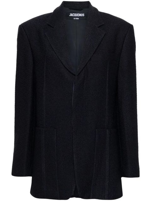 Jacquemus La Veste D'Homme blazer - Blue - zdjęcie produktu nr 2