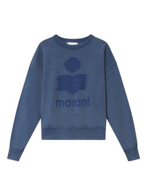 MARANT ÉTOILE Mobyli logo sweatshirt - Blue - zdjęcie produktu nr 1