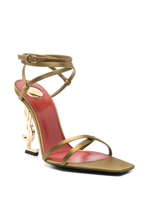 Saint Laurent 110mm Opyum sandals - Green - zdjęcie produktu nr 2