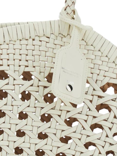 Osoi Lip braided openwork shoulder bag - White - zdjęcie produktu nr 2