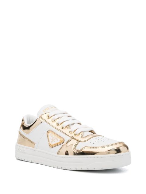 Prada Downtown leather low-top sneakers - White - zdjęcie produktu nr 2