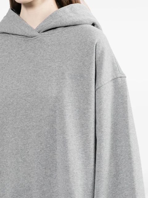 Alexander Wang dropped-waist hooded dress - Grey