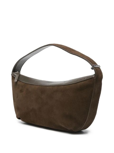 STAUD Demy zip shoulder bag - Brown