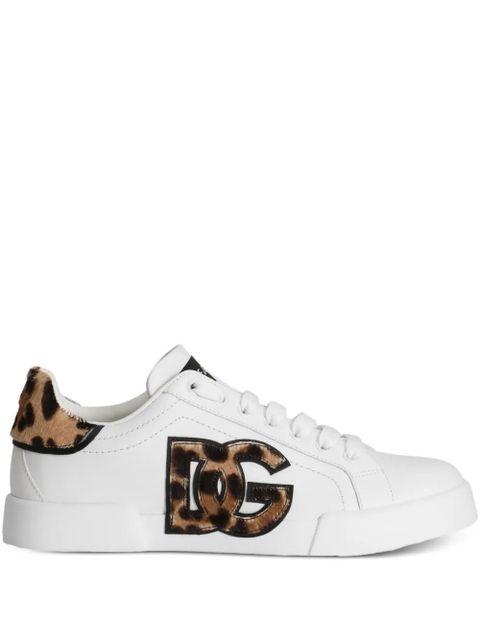 Dolce & Gabbana logo-patch sneakers - White - zdjęcie produktu nr 1