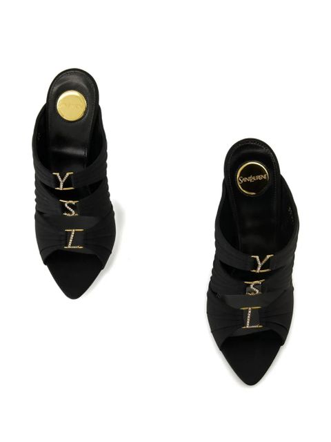 Saint Laurent Emilie mules - Black