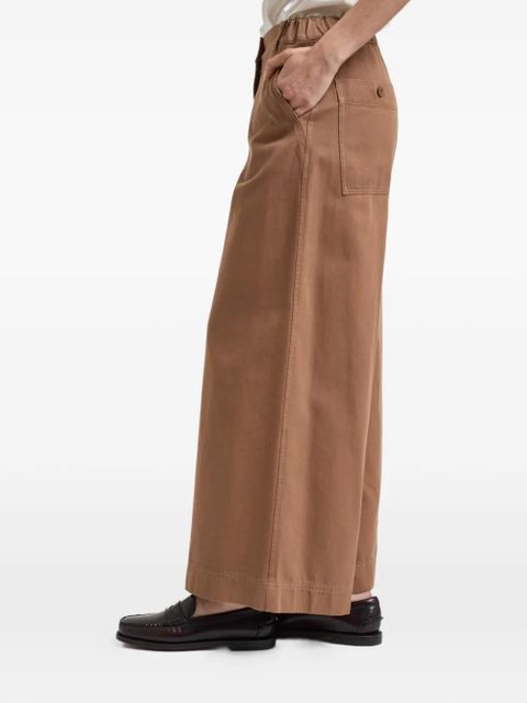 Weekend Max Mara Ariete button pocket trousers - Brown - zdjęcie produktu nr 2