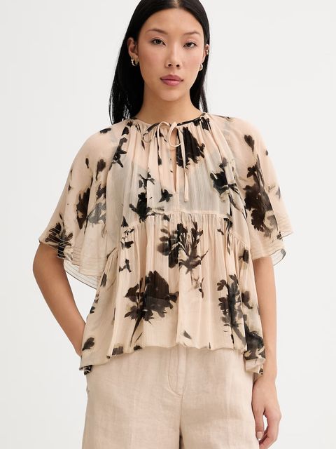 Marc O'Polo bluzka damska z wiskozy - zdjęcie produktu nr 1