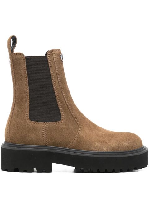 Maje pull-tab boots - Brown - zdjęcie produktu nr 1