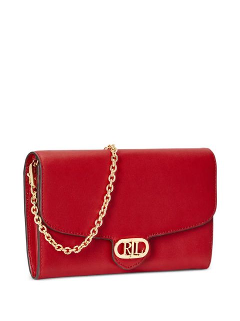 Lauren Ralph Lauren chain satchel cross body bag - Red