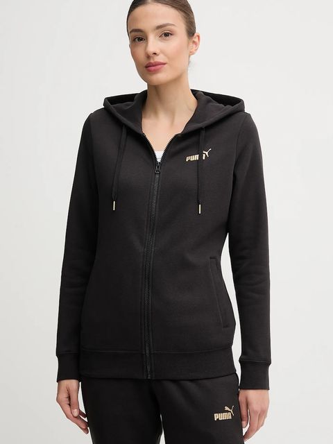 Puma dres damski kolor czarny 688161