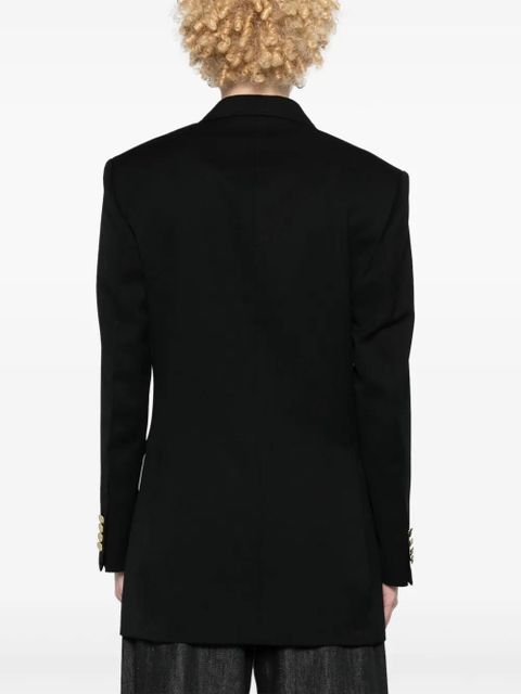 Victoria Beckham peak-lapels double-breasted blazer - Black - zdjęcie produktu nr 2