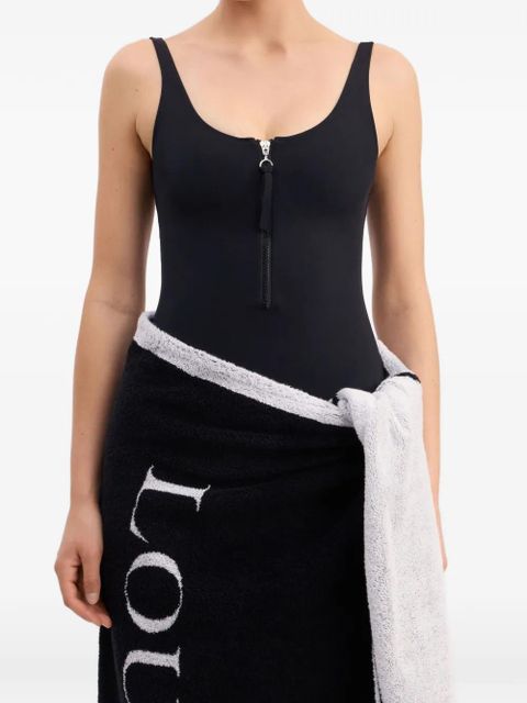 LouLou de Saison zip-fastening swimsuit - Black - zdjęcie produktu nr 2