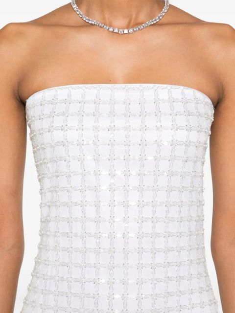 ROTATE BIRGER CHRISTENSEN sequin-embellished midi dress - White