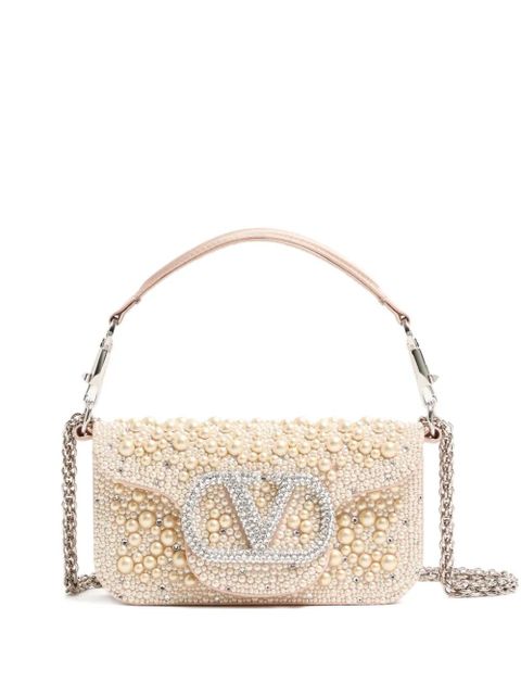 Valentino Garavani small Locò logo-embellished tote bag - Neutrals - zdjęcie produktu nr 1