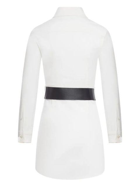 Balenciaga belted shirt dress - White - zdjęcie produktu nr 2