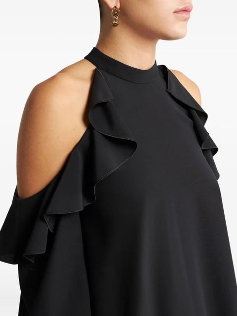 ETRO silk top - Black