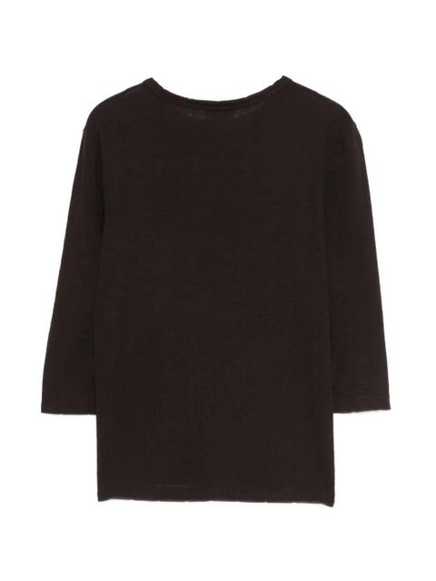 Alysi crew-neck cardigan - Brown - zdjęcie produktu nr 2