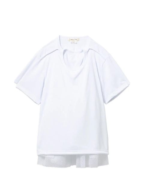 Comme Des Garçons layered T-shirt - White - zdjęcie produktu nr 1