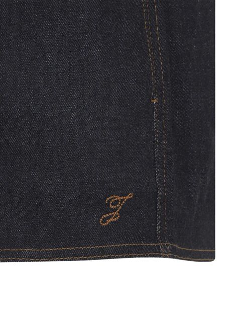 Jacquemus pleated cotton shorts - Blue