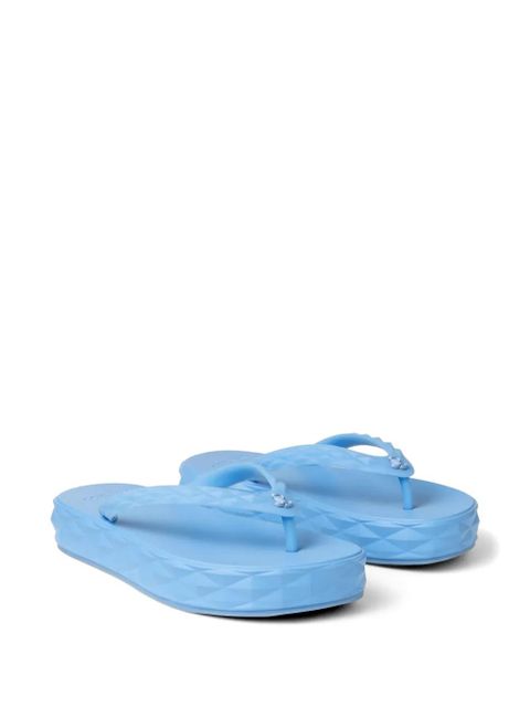 Jimmy Choo Diamond platform flip-flops - Blue - zdjęcie produktu nr 2
