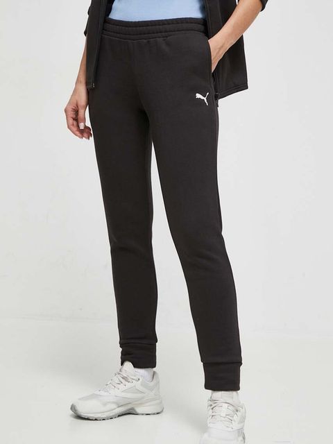 Puma dres damski kolor czarny