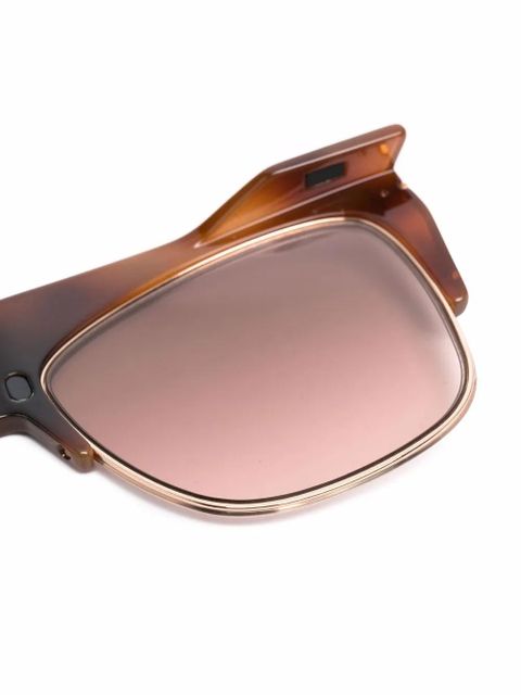 TOM FORD Eyewear Double Clip-On sunglasses - Black