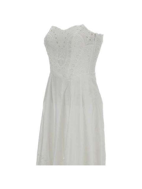 Charo Ruiz Ibiza Marlin strapless midi dress - White