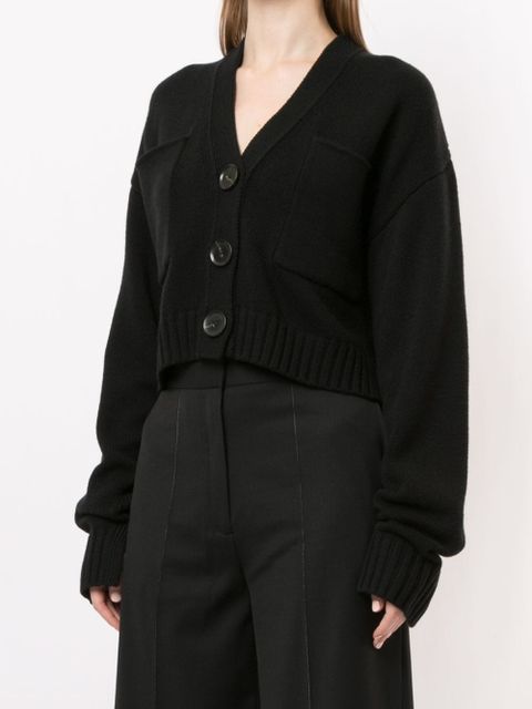 Proenza Schouler eco cashmere cardigan - Black