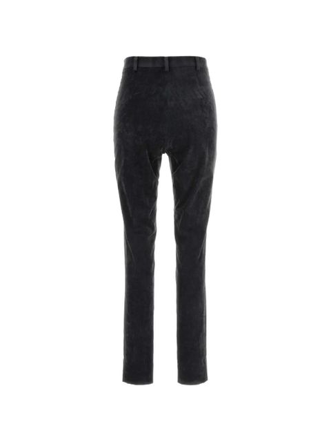 Gucci stretch velvet trousers - Grey - zdjęcie produktu nr 2