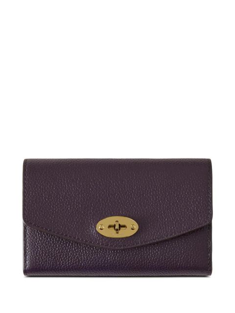 Mulberry Darley grained leather wallet - Purple - zdjęcie produktu nr 1