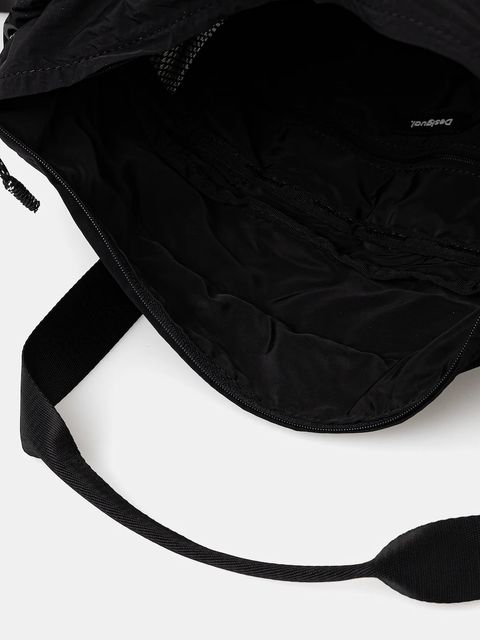 Desigual plecak BASIC MODULAR DISCOV damski kolor czarny duży gładki 25WAKY01