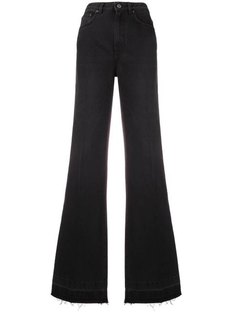 Givenchy fitted flared jeans - Black - zdjęcie produktu nr 1