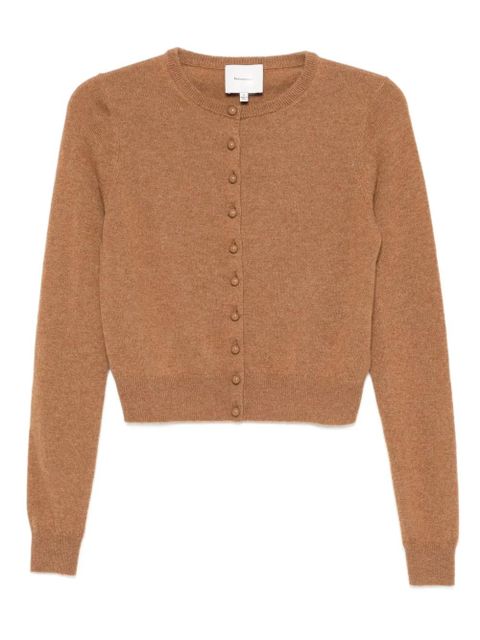Reformation Caspia cardigan - Brown - zdjęcie produktu nr 1