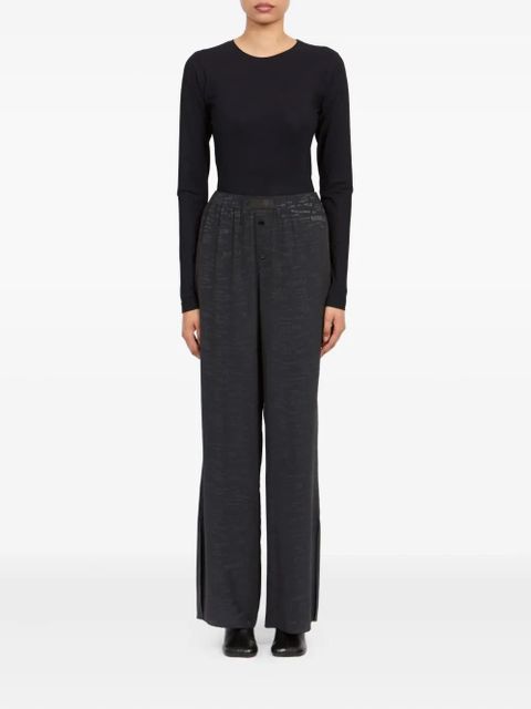 MM6 Maison Margiela button trousers - Grey