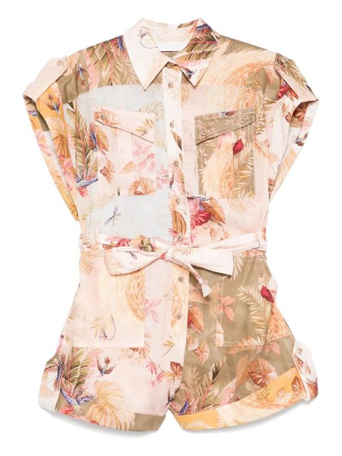 ZIMMERMANN Ascension playsuit - Neutrals - zdjęcie produktu nr 1