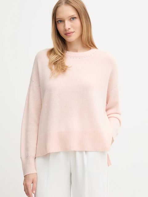 Joseph Ribkoff sweter kaszmirowy damski kolor różowy 253980 - zdjęcie produktu nr 1