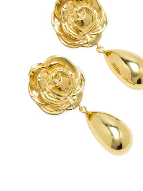 Magda Butrym rose teardrop earrings - Gold - zdjęcie produktu nr 2