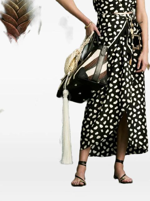 Johanna Ortiz Captivation printed midi skirt - Black - zdjęcie produktu nr 2