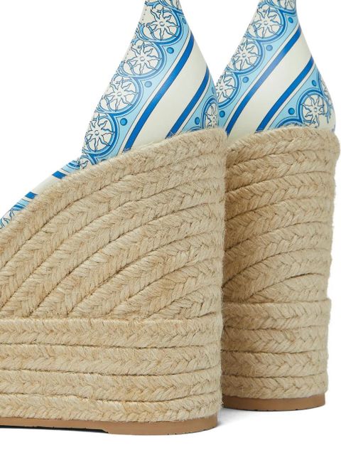 Versace 120mm Medusa '95 espadrilles - Blue