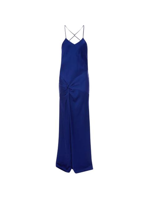 Victoria Beckham Draped Cami maxi dress - Blue - zdjęcie produktu nr 1