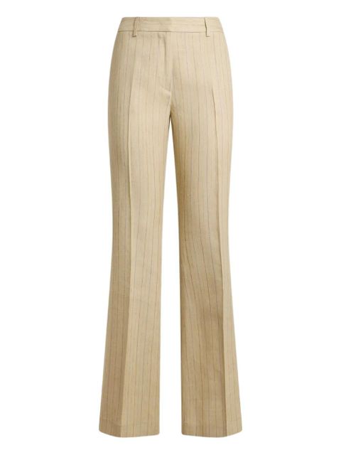 ETRO striped bootcut trousers - Neutrals - zdjęcie produktu nr 1