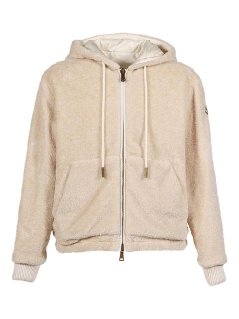 Moncler hooded zip jacket - Neutrals - zdjęcie produktu nr 1