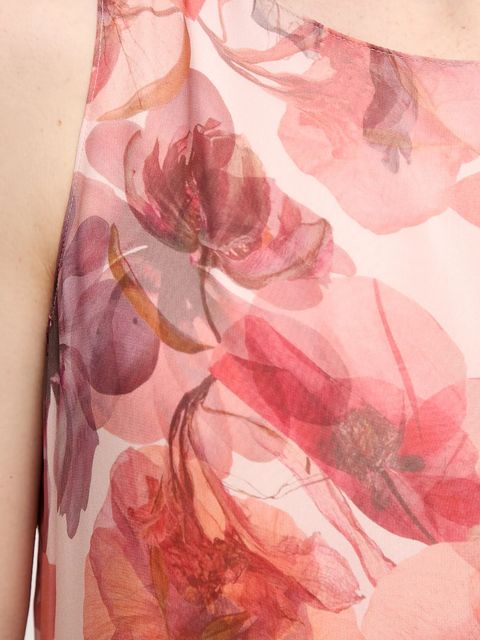 Marc Aurel sukienka kolor pomarańczowy maxi prosta 6530-1010-24784