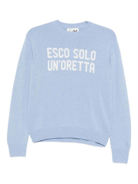 MC2 Saint Barth New Queen crewneck sweater - Blue